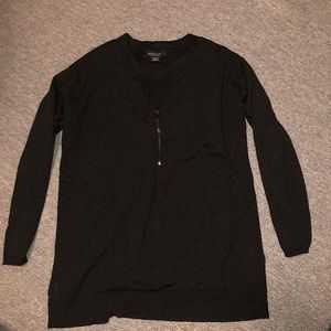 Long sleeve sparkly top